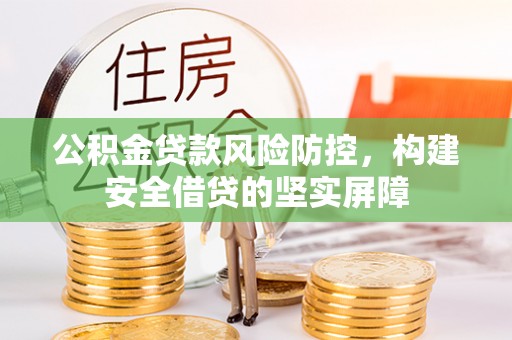 铁山港公积金贷款风险防控，构建安全借贷的坚实屏障