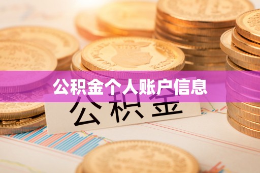 铁山港公积金个人账户信息
