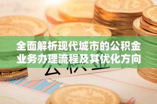 铁山港全面解析现代城市的公积金业务办理流程及其优化方向