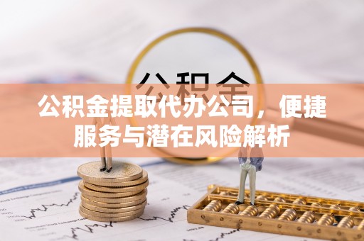 铁山港公积金提取代办公司，便捷服务与潜在风险解析